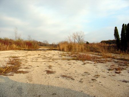 North Drive-In Theatre - Another Driveway - Photo From Water Winter Wonderland (newer photo)